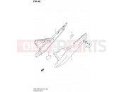 SUZUKI GSX1250FA L4 (2014) Bandit (E21) 40 - FRAME COVER
