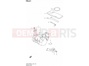 SUZUKI GSX1250FA L4 (2014) Bandit (E21) 41 - MANUAL BOX
