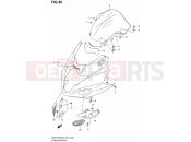 SUZUKI GSX1250FA L4 (2014) Bandit (E21) 46 - COWLING BODY