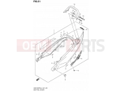 SUZUKI GSX1250FA L4 (2014) Bandit (E21) 51 - SEAT TAIL COVER