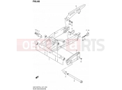 SUZUKI GSX1250FA L4 (2014) Bandit (E21) 60 - REAR SWINGINGARM
