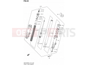 SUZUKI GSX1250FA L4 (2014) Bandit (E21) 52 - FRONT FORK DAMPER