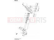 SUZUKI GSX1250FA L4 (2014) Bandit (E21) 53 - STEERING STEM