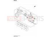 SUZUKI GSX1250FA L4 (2014) Bandit (E21) 63 - REAR CALIPER