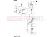 SUZUKI GSX1250FA L4 (2014) Bandit (E21) 64 - REAR MASTER CYLINDER