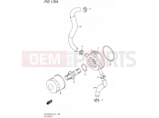 SUZUKI GSX1250FA L5 (2015) Bandit (E21) 178A - OIL COOLER
