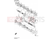 SUZUKI GSX1250FA L5 (2015) Bandit (E21) 206A - TRANSMISSION