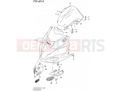 SUZUKI GSX1250FA L5 (2015) Bandit (E21) 481A - COWLING BODY