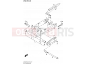 SUZUKI GSX1250FA L5 (2015) Bandit (E21) 541A - REAR SWINGINGARM