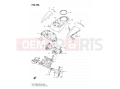 SUZUKI GSX1300BK L0 (2010) B-King (E02) 40A - FUEL TANK FRONT BRACKET (MODEL L0)