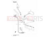 SUZUKI GSX1300BK L0 (2010) B-King (E02) 47A - HANDLEBAR (MODEL L0)