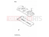 SUZUKI GSX1300BKA K8 (2008) B-King (E02) 2 - CYLINDER HEAD COVER