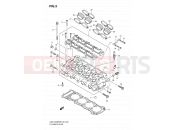 SUZUKI GSX1300BKA K8 (2008) B-King (E02) 3 - CYLINDER HEAD