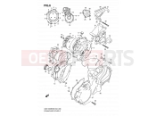 SUZUKI GSX1300BKA K8 (2008) B-King (E02) 6 - CRANKCASE COVER