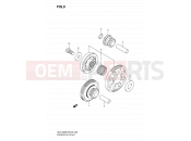 SUZUKI GSX1300BKA K8 (2008) B-King (E02) 9 - STARTER CLUTCH