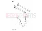 SUZUKI GSX1300BKA K8 (2008) B-King (E02) 11 - CAMSHAFT/VALVE