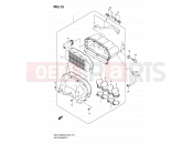 SUZUKI GSX1300BKA K8 (2008) B-King (E02) 15 - AIR CLEANER