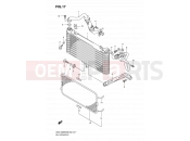 SUZUKI GSX1300BKA K8 (2008) B-King (E02) 17 - OIL COOLER