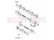 SUZUKI GSX1300BKA K8 (2008) B-King (E02) 24 - TRANSMISSION