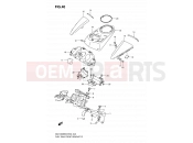 SUZUKI GSX1300BKA K8 (2008) B-King (E02) 40 - FUEL TANK FRONT BRACKET (MODEL K8/K9)
