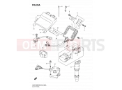 SUZUKI GSX1300BKA K8 (2008) B-King (E02) 28A - ELECTRICAL (P37)