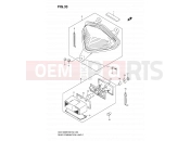 SUZUKI GSX1300BKA K8 (2008) B-King (E02) 33 - REAR COMBINATION LAMP