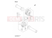SUZUKI GSX1300BKA K8 (2008) B-King (E02) 35 - HANDLE SWITCH