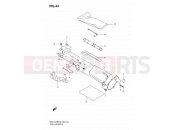 SUZUKI GSX1300BKA K8 (2008) B-King (E02) 44 - TOOL HOLDER