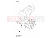 SUZUKI GSX1300BKA K8 (2008) B-King (E02) 54 - SEAT TAIL BOX