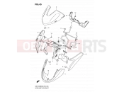 SUZUKI GSX1300BKA K8 (2008) B-King (E02) 45 - HEADLAMP HOUSING (MODEL K8/K9)