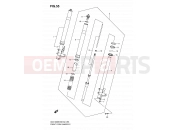 SUZUKI GSX1300BKA K8 (2008) B-King (E02) 55 - FRONT FORK DAMPER