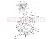 SUZUKI GSX400F X (1999) 4 - CRANKCASE