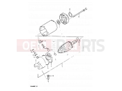 SUZUKI GSX400F X (1999) 17 - STARTING MOTOR