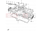 SUZUKI GSX400F D (1983) 1 - CYLINDER HEAD COVER