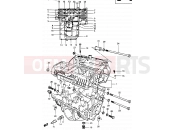 SUZUKI GSX400F D (1983) 4 - CRANKCASE