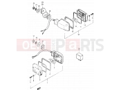 SUZUKI GSX400F D (1983) 28 - TURN SIGNAL LAMP (E02, E04, E17, E34)