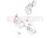 SUZUKI GSX400F D (1983) 56 - FRONT CALIPERS