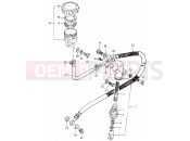 SUZUKI GSX400F D (1983) 66 - REAR MASTER CYLINDER (E02)