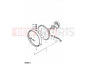 SUZUKI GSX400FE X (1999) 23 - HEADLAMP (E02)