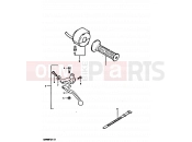SUZUKI GSX400FE X (1999) 56 - LEFT HANDLE SWITCH