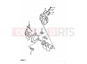 SUZUKI GSX400FE X (1999) 58 - FRONT CALIPERS