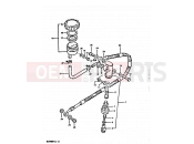 SUZUKI GSX400FE X (1999) 69 - REAR MASTER CYLINDER (E02, E22)