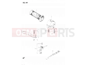 SUZUKI GSX400S E (1984) 49 - RIGHT HANDLE SWITCH