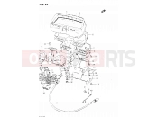 SUZUKI GSX500ES E (1984) 24 - SPEEDOMETER - TACHOMETER (GSX500ESE/ESF)