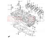 SUZUKI GSX600F N (1992) 2 - CYLINDER HEAD