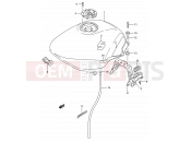 SUZUKI GSX600F N (1992) 33B - FUEL TANK (MODEL N)