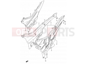 SUZUKI GSX600F N (1992) 35B - FRAME COVER (MODEL N/P)