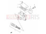 SUZUKI GSX600F N (1992) 49A - FRONT MASTER CYLINDER (MODEL K/L/M/N)