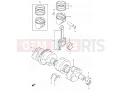 SUZUKI GSX600F R (1994) 8 - CRANKSHAFT