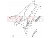SUZUKI GSX600F R (1994) 35C - FRAME COVER (MODEL R/S)